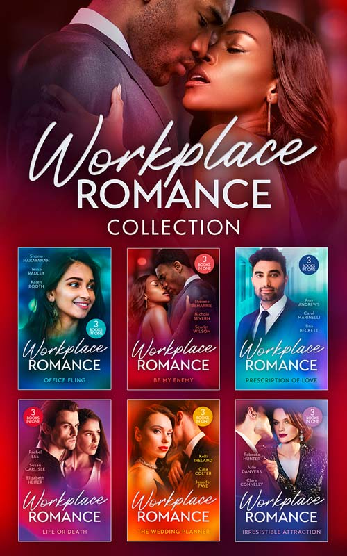 Workplace Romance Collection: Tempted by Mr. Off-Limits (Nurses in the City) / Seduced by the Sheikh Surgeon / One Hot Night with Dr Cardoza / Murdered in Conard County / Firefighter's Unexpected Fling / Secret Investigation /...