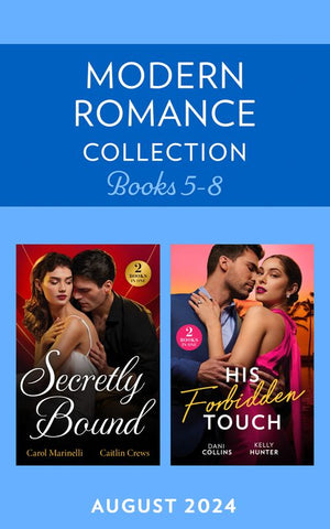 Modern Romance August 2024 Books 5-8: Bride Under Contract (Wed into a Billionaire&#39;s World) / Forbidden Royal Vows / Marrying the Enemy / Stolen Princess&#39;s Secret (Mills &amp; Boon Collections)