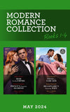 Modern Romance May 2024 Books 1-4: Heir for His Empire / Prince's Forgotten Diamond / Twins to Tame Him / Billionaire's Runaway Wife (Mills & Boon Collections) (9780263323290)