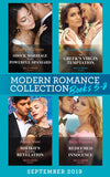 Modern Romance Books September Books 5-8: Shock Marriage for the Powerful Spaniard (Conveniently Wed!) / The Greek's Virgin Temptation / Sheikh's Royal Baby Revelation / Redeemed by Her Innocence (Mills & Boon Collections) (9780263277845)