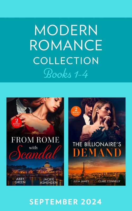 Modern Romance September 2024 Books 1-4: &#39;I Do&#39; for Revenge / Italian Baby Shock / Greek&#39;s Temporary Cinderella / Pregnant Before the Proposal (Mills &amp; Boon Collections)