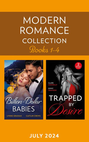 Modern Romance July 2024 Books 1-4: Baby Worth Billions (The Diamond Club) / Pregnant Princess Bride / His Runaway Royal / Stranded and Seduced (Mills & Boon Collections) (9780263324792)