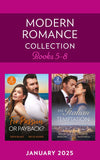 Modern Romance January 2025 Books 5-8: Enemy's Game of Revenge / Billionaire's Bride Bargain / Strictly Forbidden Boss / Italian's Pregnant Mistress (Mills & Boon Collections) by Maya Blake, Millie Adams, Bella Mason and Carol Marinelli (9780263397789)