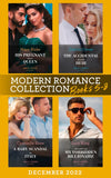 Modern Romance December 2022 Books 5-8: His Pregnant Desert Queen (Brothers of the Desert) / The Accidental Accardi Heir / A Baby Scandal in Italy / Stranded with My Forbidden Billionaire (9780008931056)