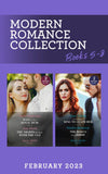 Modern Romance February 2023 Books 5-8: A Convenient Ring to Claim Her (Four Weddings and a Baby) / The Boss's Stolen Bride / Wed for Their Royal Heir / The Nights She Spent with the CEO (Mills & Boon Collections) (9780263318838)